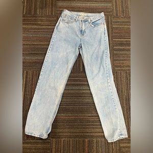 Levi’s Low pro straight size 27 jeans color Charlie Glow Up